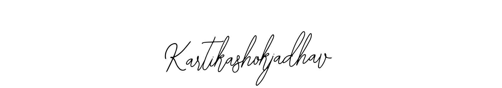 Design your own signature with our free online signature maker. With this signature software, you can create a handwritten (Bearetta-2O07w) signature for name Kartikashokjadhav. Kartikashokjadhav signature style 12 images and pictures png