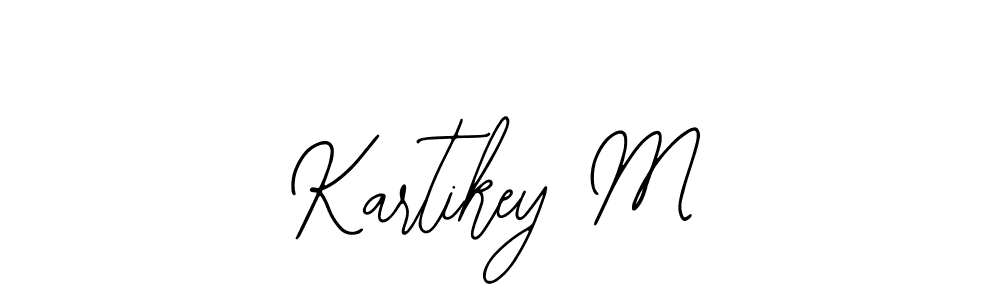 You can use this online signature creator to create a handwritten signature for the name Kartikey M. This is the best online autograph maker. Kartikey M signature style 12 images and pictures png