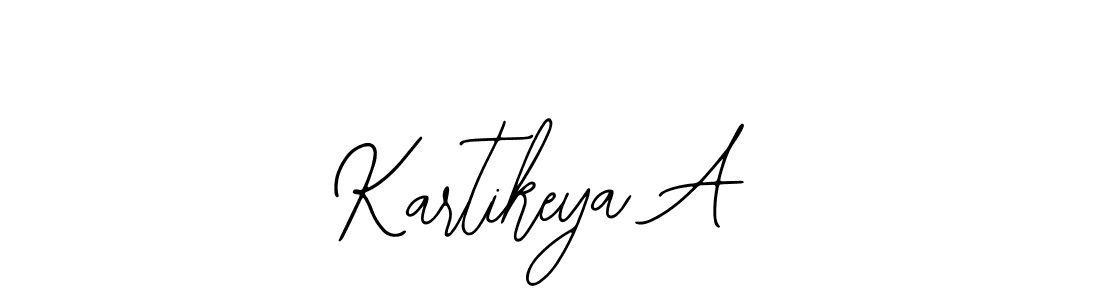 Make a beautiful signature design for name Kartikeya A. With this signature (Bearetta-2O07w) style, you can create a handwritten signature for free. Kartikeya A signature style 12 images and pictures png