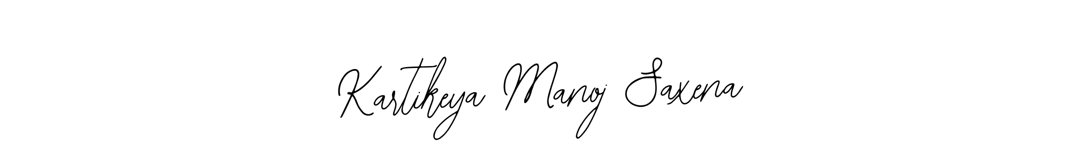 Design your own signature with our free online signature maker. With this signature software, you can create a handwritten (Bearetta-2O07w) signature for name Kartikeya Manoj Saxena. Kartikeya Manoj Saxena signature style 12 images and pictures png
