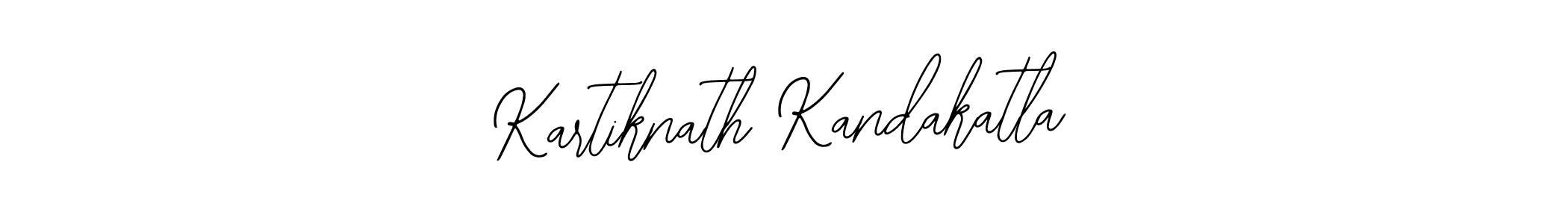 Similarly Bearetta-2O07w is the best handwritten signature design. Signature creator online .You can use it as an online autograph creator for name Kartiknath Kandakatla. Kartiknath Kandakatla signature style 12 images and pictures png