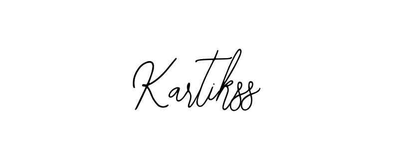 Make a beautiful signature design for name Kartikss. Use this online signature maker to create a handwritten signature for free. Kartikss signature style 12 images and pictures png