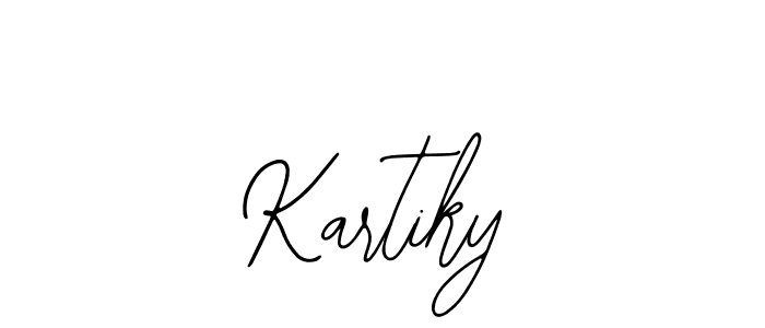 The best way (Bearetta-2O07w) to make a short signature is to pick only two or three words in your name. The name Kartiky include a total of six letters. For converting this name. Kartiky signature style 12 images and pictures png