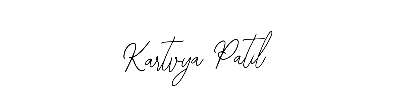 This is the best signature style for the Kartvya Patil name. Also you like these signature font (Bearetta-2O07w). Mix name signature. Kartvya Patil signature style 12 images and pictures png