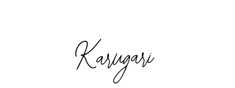 Make a beautiful signature design for name Karugari. With this signature (Bearetta-2O07w) style, you can create a handwritten signature for free. Karugari signature style 12 images and pictures png