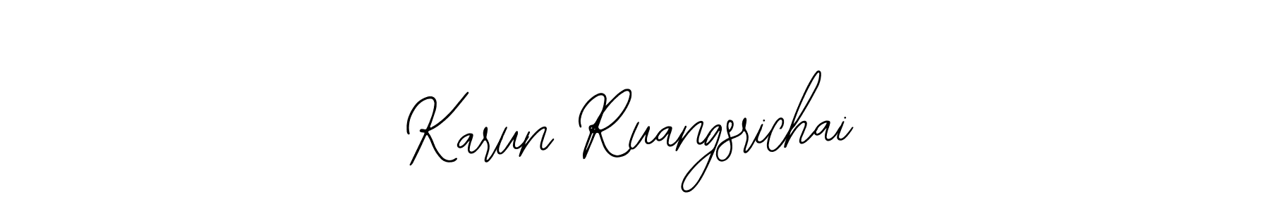 Best and Professional Signature Style for Karun Ruangsrichai. Bearetta-2O07w Best Signature Style Collection. Karun Ruangsrichai signature style 12 images and pictures png