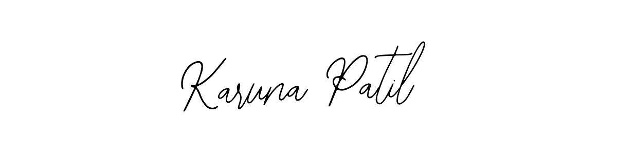 Also we have Karuna Patil name is the best signature style. Create professional handwritten signature collection using Bearetta-2O07w autograph style. Karuna Patil signature style 12 images and pictures png