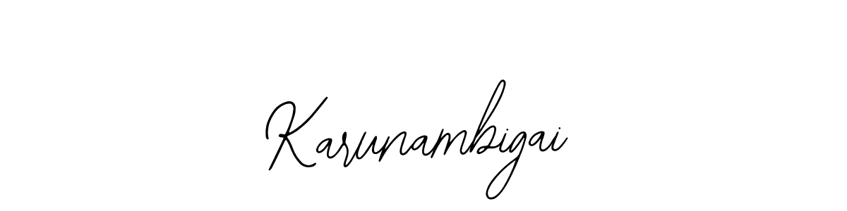 Make a beautiful signature design for name Karunambigai. Use this online signature maker to create a handwritten signature for free. Karunambigai signature style 12 images and pictures png