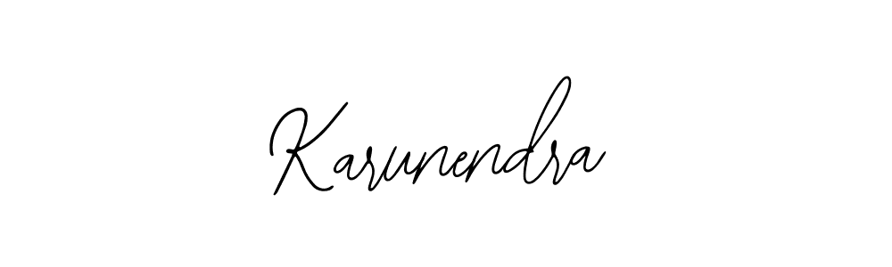 Also we have Karunendra name is the best signature style. Create professional handwritten signature collection using Bearetta-2O07w autograph style. Karunendra signature style 12 images and pictures png