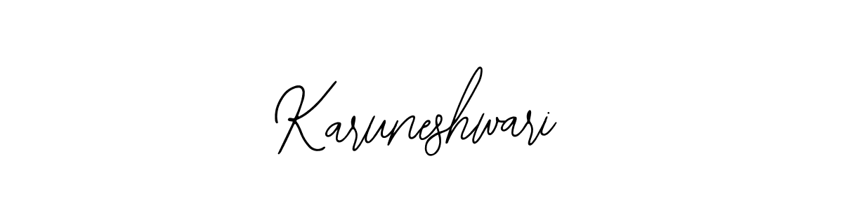 You should practise on your own different ways (Bearetta-2O07w) to write your name (Karuneshwari) in signature. don't let someone else do it for you. Karuneshwari signature style 12 images and pictures png