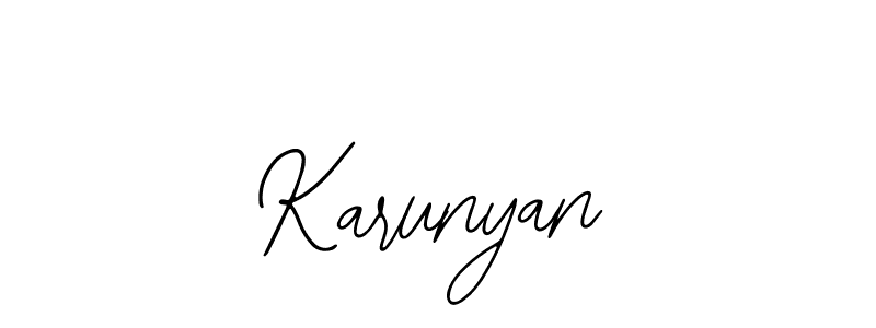 Also we have Karunyan name is the best signature style. Create professional handwritten signature collection using Bearetta-2O07w autograph style. Karunyan signature style 12 images and pictures png