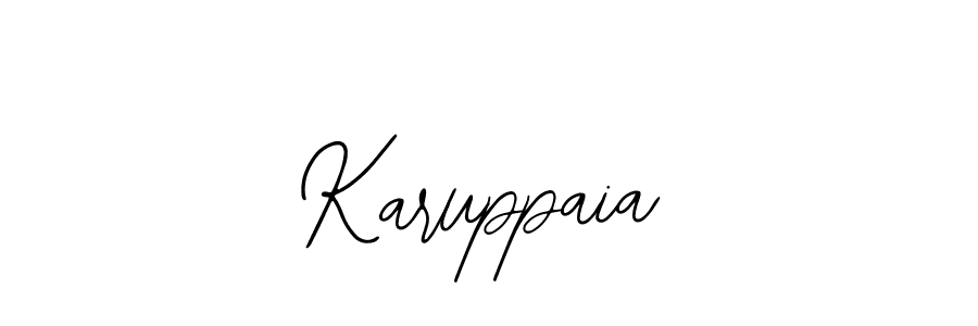 It looks lik you need a new signature style for name Karuppaia. Design unique handwritten (Bearetta-2O07w) signature with our free signature maker in just a few clicks. Karuppaia signature style 12 images and pictures png