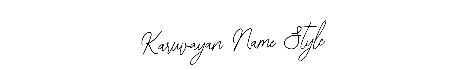 Karuvayan Name Style stylish signature style. Best Handwritten Sign (Bearetta-2O07w) for my name. Handwritten Signature Collection Ideas for my name Karuvayan Name Style. Karuvayan Name Style signature style 12 images and pictures png