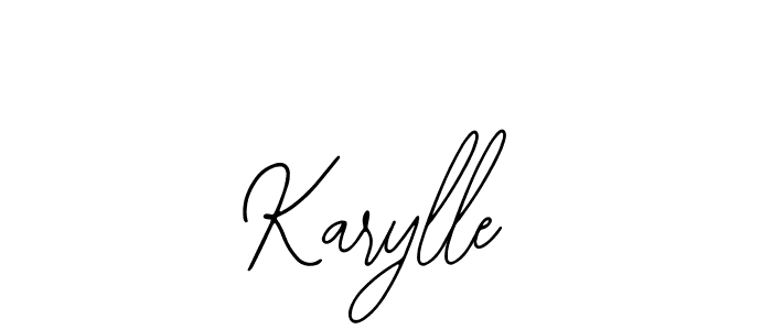 if you are searching for the best signature style for your name Karylle. so please give up your signature search. here we have designed multiple signature styles  using Bearetta-2O07w. Karylle signature style 12 images and pictures png