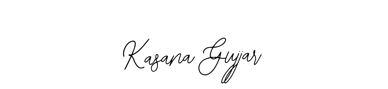 It looks lik you need a new signature style for name Kasana Gujjar. Design unique handwritten (Bearetta-2O07w) signature with our free signature maker in just a few clicks. Kasana Gujjar signature style 12 images and pictures png