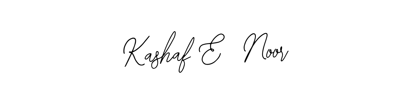 Use a signature maker to create a handwritten signature online. With this signature software, you can design (Bearetta-2O07w) your own signature for name Kashaf E  Noor. Kashaf E  Noor signature style 12 images and pictures png