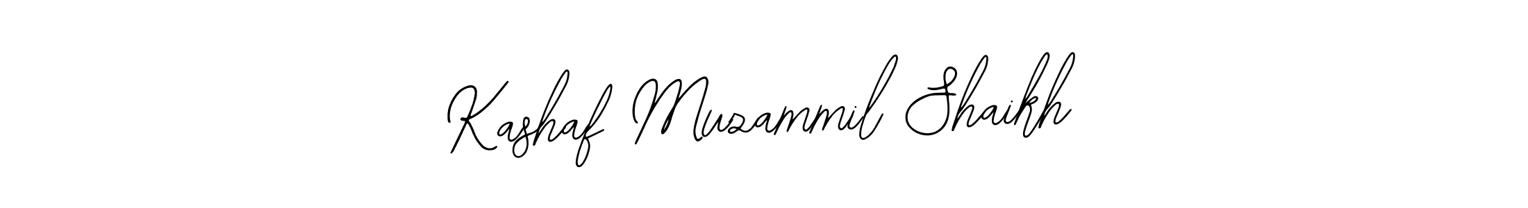 Kashaf Muzammil Shaikh stylish signature style. Best Handwritten Sign (Bearetta-2O07w) for my name. Handwritten Signature Collection Ideas for my name Kashaf Muzammil Shaikh. Kashaf Muzammil Shaikh signature style 12 images and pictures png