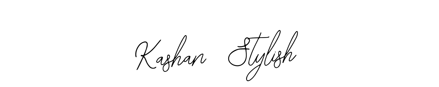 The best way (Bearetta-2O07w) to make a short signature is to pick only two or three words in your name. The name Kashan  Stylish include a total of six letters. For converting this name. Kashan  Stylish signature style 12 images and pictures png