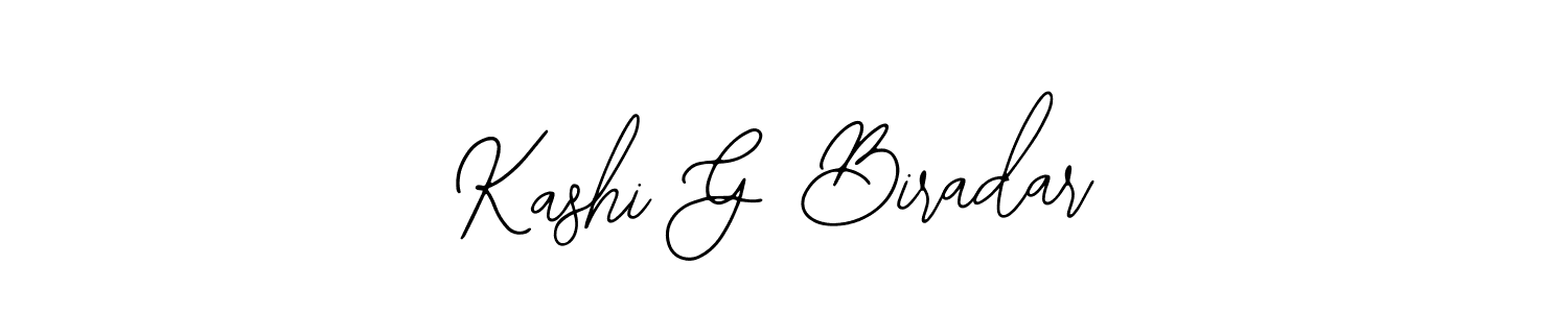 Create a beautiful signature design for name Kashi G Biradar. With this signature (Bearetta-2O07w) fonts, you can make a handwritten signature for free. Kashi G Biradar signature style 12 images and pictures png