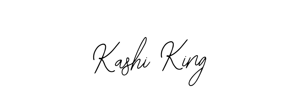 Design your own signature with our free online signature maker. With this signature software, you can create a handwritten (Bearetta-2O07w) signature for name Kashi King. Kashi King signature style 12 images and pictures png