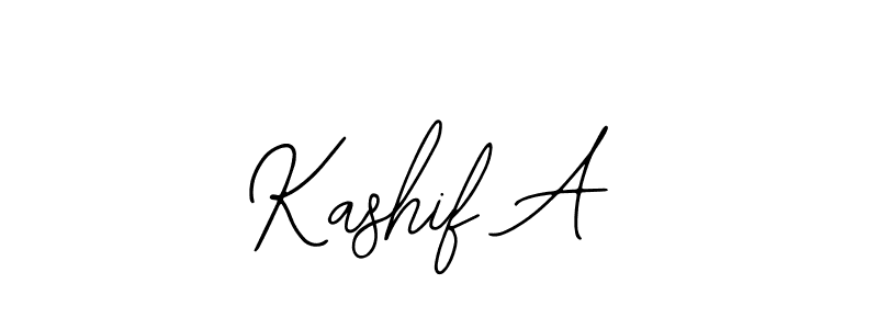 if you are searching for the best signature style for your name Kashif A. so please give up your signature search. here we have designed multiple signature styles  using Bearetta-2O07w. Kashif A signature style 12 images and pictures png