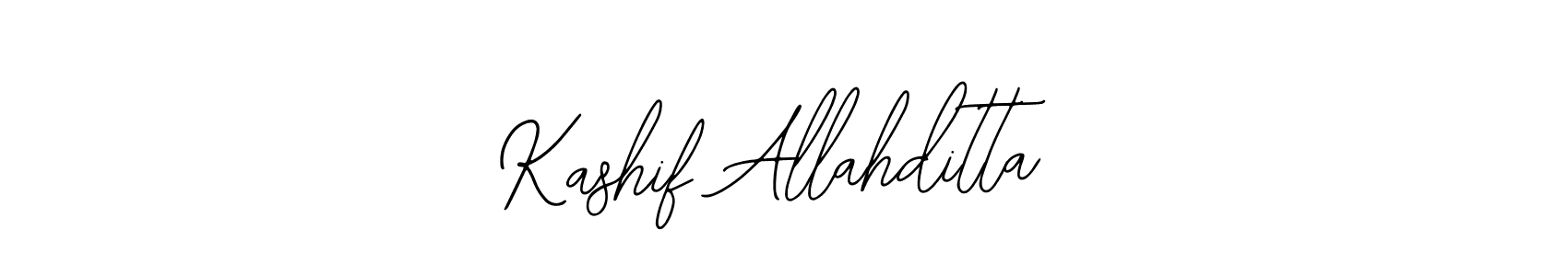 Kashif Allahditta stylish signature style. Best Handwritten Sign (Bearetta-2O07w) for my name. Handwritten Signature Collection Ideas for my name Kashif Allahditta. Kashif Allahditta signature style 12 images and pictures png