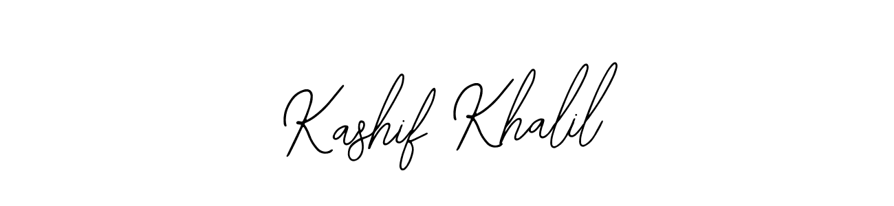 Kashif Khalil stylish signature style. Best Handwritten Sign (Bearetta-2O07w) for my name. Handwritten Signature Collection Ideas for my name Kashif Khalil. Kashif Khalil signature style 12 images and pictures png