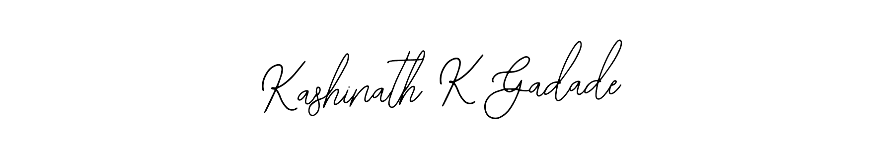 if you are searching for the best signature style for your name Kashinath K Gadade. so please give up your signature search. here we have designed multiple signature styles  using Bearetta-2O07w. Kashinath K Gadade signature style 12 images and pictures png