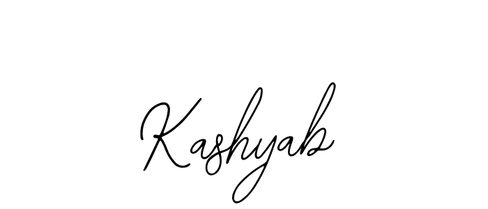 Make a beautiful signature design for name Kashyab. Use this online signature maker to create a handwritten signature for free. Kashyab signature style 12 images and pictures png