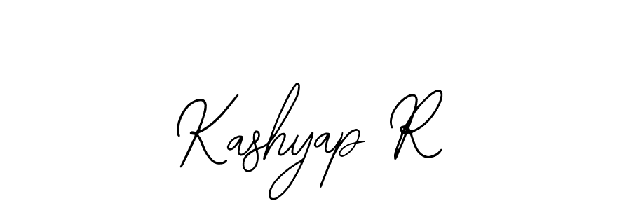 It looks lik you need a new signature style for name Kashyap R. Design unique handwritten (Bearetta-2O07w) signature with our free signature maker in just a few clicks. Kashyap R signature style 12 images and pictures png