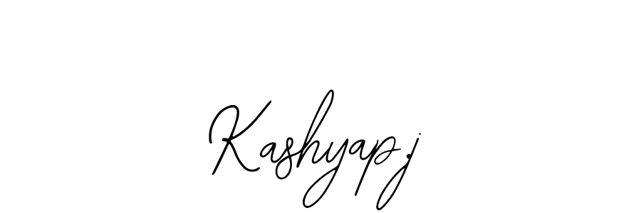 Make a beautiful signature design for name Kashyap.j. With this signature (Bearetta-2O07w) style, you can create a handwritten signature for free. Kashyap.j signature style 12 images and pictures png