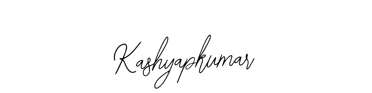 Use a signature maker to create a handwritten signature online. With this signature software, you can design (Bearetta-2O07w) your own signature for name Kashyapkumar. Kashyapkumar signature style 12 images and pictures png