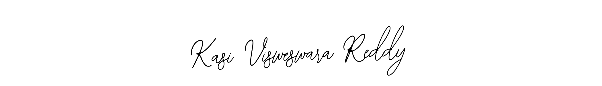Bearetta-2O07w is a professional signature style that is perfect for those who want to add a touch of class to their signature. It is also a great choice for those who want to make their signature more unique. Get Kasi Visweswara Reddy name to fancy signature for free. Kasi Visweswara Reddy signature style 12 images and pictures png