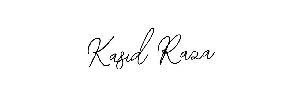 Use a signature maker to create a handwritten signature online. With this signature software, you can design (Bearetta-2O07w) your own signature for name Kasid Raza. Kasid Raza signature style 12 images and pictures png