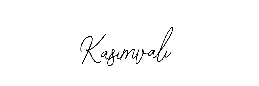 How to make Kasimvali name signature. Use Bearetta-2O07w style for creating short signs online. This is the latest handwritten sign. Kasimvali signature style 12 images and pictures png