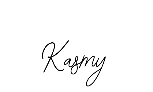 You should practise on your own different ways (Bearetta-2O07w) to write your name (Kasmy) in signature. don't let someone else do it for you. Kasmy signature style 12 images and pictures png