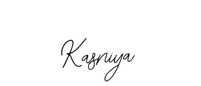 How to make Kasniya signature? Bearetta-2O07w is a professional autograph style. Create handwritten signature for Kasniya name. Kasniya signature style 12 images and pictures png