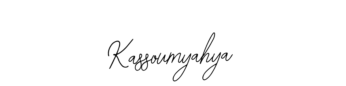 How to make Kassoumyahya signature? Bearetta-2O07w is a professional autograph style. Create handwritten signature for Kassoumyahya name. Kassoumyahya signature style 12 images and pictures png