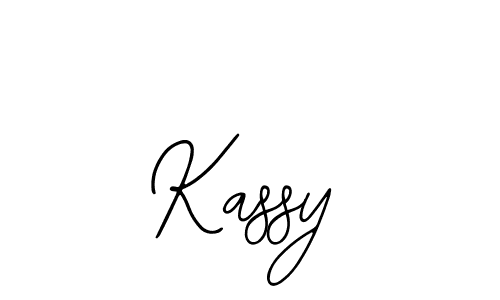 How to make Kassy signature? Bearetta-2O07w is a professional autograph style. Create handwritten signature for Kassy name. Kassy signature style 12 images and pictures png