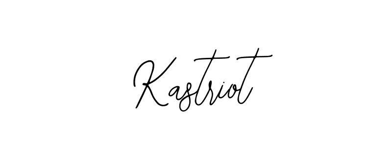 How to make Kastriot signature? Bearetta-2O07w is a professional autograph style. Create handwritten signature for Kastriot name. Kastriot signature style 12 images and pictures png