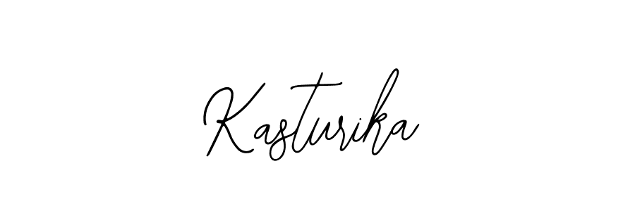 How to make Kasturika name signature. Use Bearetta-2O07w style for creating short signs online. This is the latest handwritten sign. Kasturika signature style 12 images and pictures png