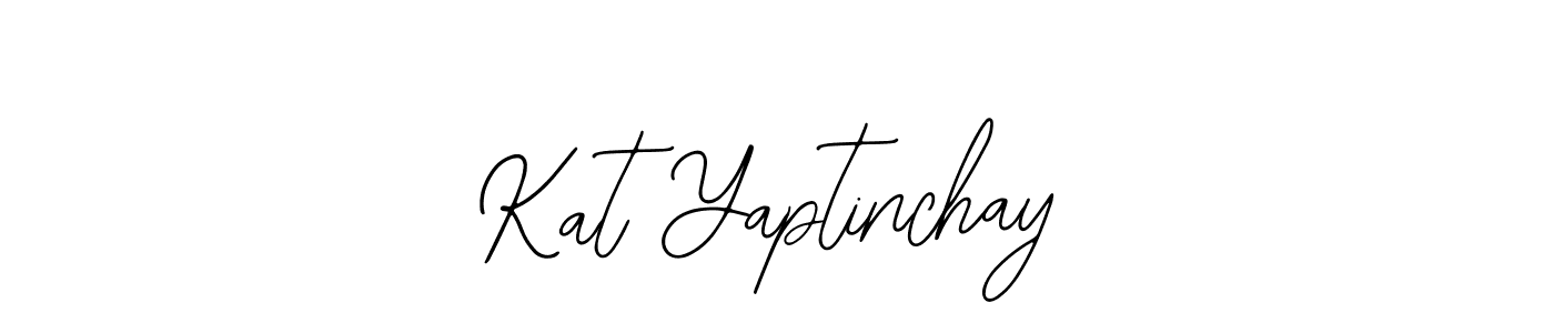 How to Draw Kat Yaptinchay signature style? Bearetta-2O07w is a latest design signature styles for name Kat Yaptinchay. Kat Yaptinchay signature style 12 images and pictures png