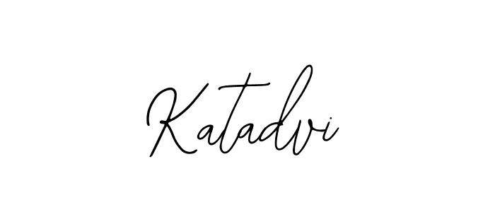 How to make Katadvi name signature. Use Bearetta-2O07w style for creating short signs online. This is the latest handwritten sign. Katadvi signature style 12 images and pictures png