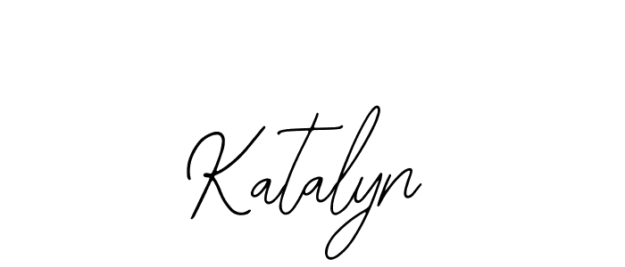 The best way (Bearetta-2O07w) to make a short signature is to pick only two or three words in your name. The name Katalyn include a total of six letters. For converting this name. Katalyn signature style 12 images and pictures png