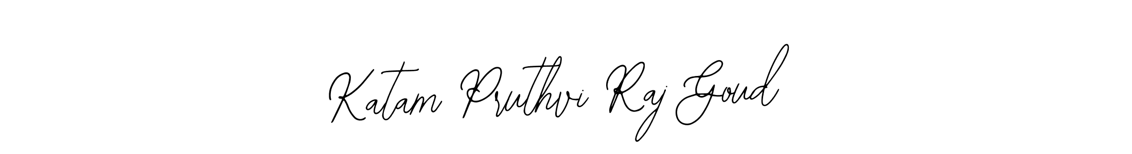 How to make Katam Pruthvi Raj Goud signature? Bearetta-2O07w is a professional autograph style. Create handwritten signature for Katam Pruthvi Raj Goud name. Katam Pruthvi Raj Goud signature style 12 images and pictures png