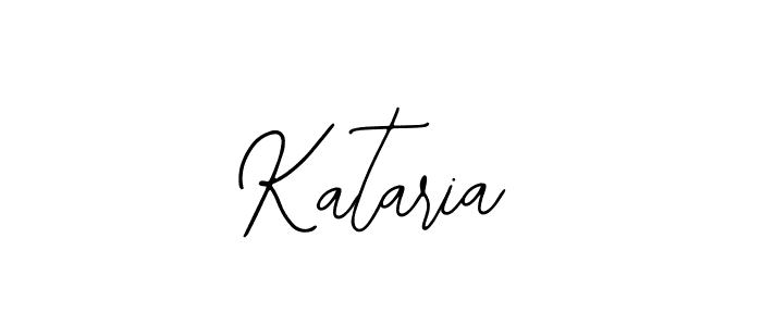 How to make Kataria name signature. Use Bearetta-2O07w style for creating short signs online. This is the latest handwritten sign. Kataria signature style 12 images and pictures png