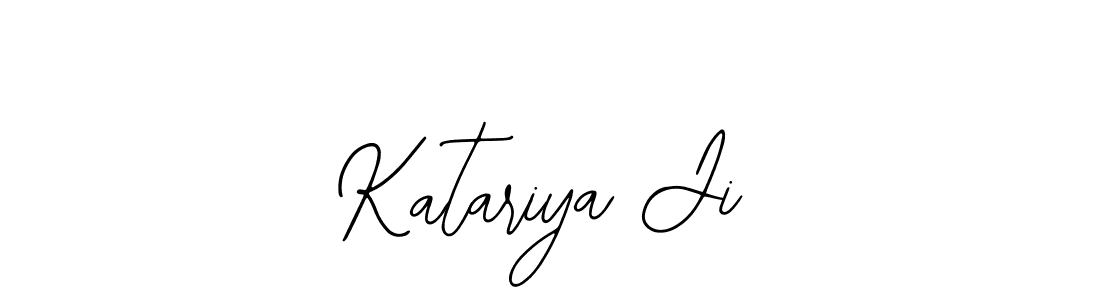 How to Draw Katariya Ji signature style? Bearetta-2O07w is a latest design signature styles for name Katariya Ji. Katariya Ji signature style 12 images and pictures png