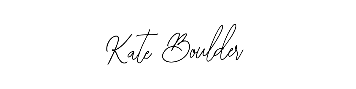 Bearetta-2O07w is a professional signature style that is perfect for those who want to add a touch of class to their signature. It is also a great choice for those who want to make their signature more unique. Get Kate Boulder name to fancy signature for free. Kate Boulder signature style 12 images and pictures png