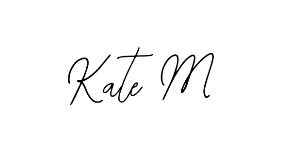Make a short Kate M signature style. Manage your documents anywhere anytime using Bearetta-2O07w. Create and add eSignatures, submit forms, share and send files easily. Kate M signature style 12 images and pictures png