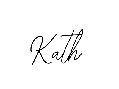 The best way (Bearetta-2O07w) to make a short signature is to pick only two or three words in your name. The name Kath include a total of six letters. For converting this name. Kath signature style 12 images and pictures png